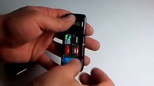 Самый маленький мобильный телефон на  2 SIM карты размером с зажигалку