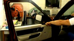 Двойная тонировка на иномарки  Рендж Ровер Спорт