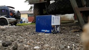 Как сделать страйкбрльное оружие мощнее, подключили 12V аккумулятор к страйкбольному автомату.