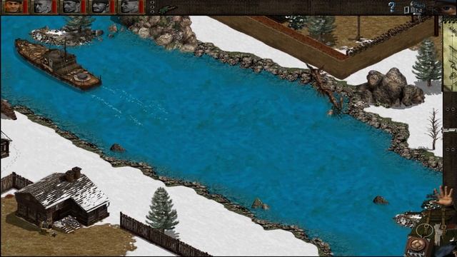 Commandos. Behind the enemy lines Миссия 2:Тихий взрыв прохождение Без Сохранений