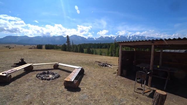 Чайная в Курайской степи,как всё выглядит. Доступные места Горного Алтая.