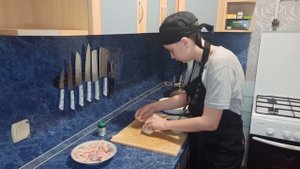 Фаршированные куриные голени