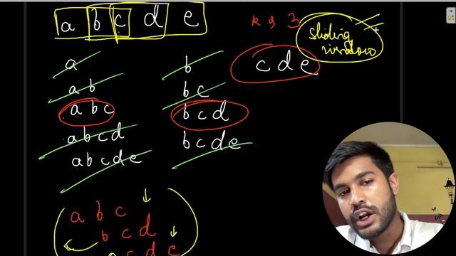 Substrings of length k with k-1 distinct elements | Problem of the Day : 08/10/22 | Siddharth Hazra