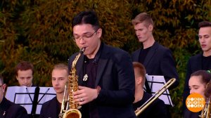 Всероссийский молодежный джазовый оркестр под упра...е утро. Суббота. Фрагмент выпуска от 01.10.2022