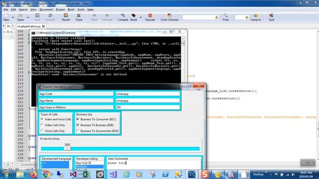 Graphical User Interface in Python 11