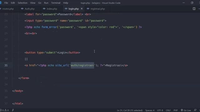 24. TUTORIAL CODEIGNITER 3 - CUSTOM ROUTES