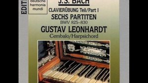 Leonhardt, Bach, Bwv 828