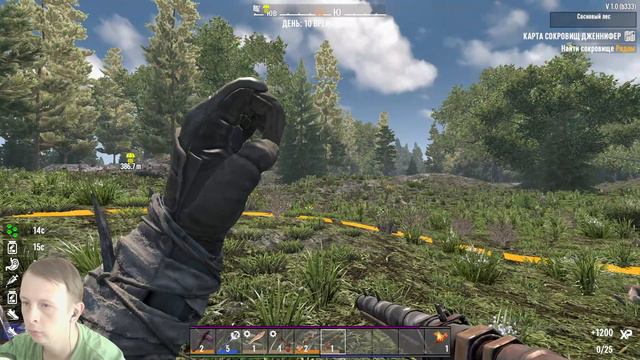 7 Days to Die НОВАЯ КРОВАВАЯ ЛУНА С ВОЛНОЙ ЗОМБИ 11 ДЕНЬ