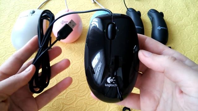 Моя небольшая коллекция компьютерных мышек.