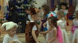Танец зверят "На полянку прибежали мишки и зайчата". Новогодний утренник - 2017. г. Барнаул