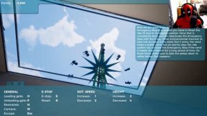 RideOp - Thrill Ride Simulator | Gameplay | DEADPOOL LETS PLAYS RIDEOP | Game | Let's Play