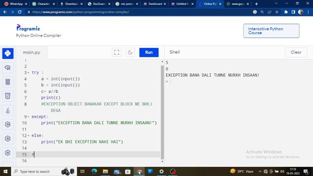 how to handle exceptions like a pro in python