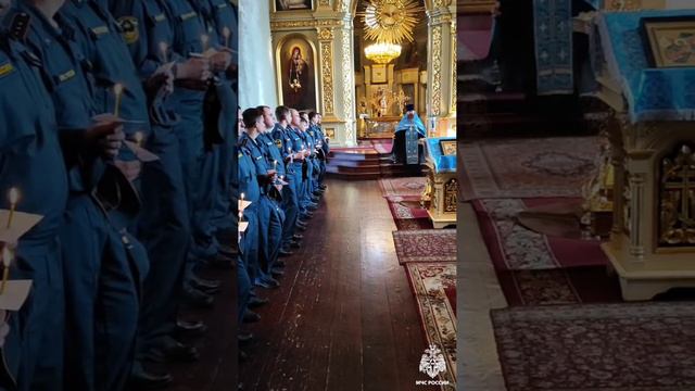 Сoтрудники Главного управления приняли участие в благодарственном молебне