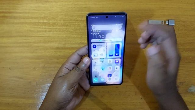 Tecno camon 20 sim tray and OTG test.