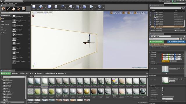 Intro to Level Creation Adding Support Meshes _ 05 _ v4.7 Tutorial Series _ Unreal Engine