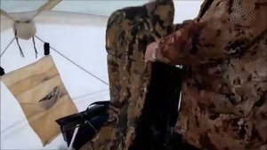 Кресло - шезлонг Медведь 6 и палатка Медведь куб 4 лето