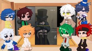 ♡||Реакция аниме фандомов на "Тёмный дворецкий"||3/8 часть||♡