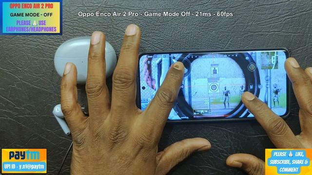 OnePlus Nord Buds 2 VS Oppo Enco Buds Air 2 Pro VS Realme Buds Air 5 - Game Test - TECHNICKS