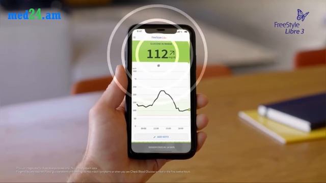 Непрерывный автоматический мониторинг FreeStyle Libre 3 доступен на сайте Med24.am смотреть онлайн