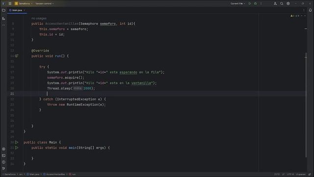 102. Hilos en Java: Sincronización Eficiente con Semáforos смотреть онлайн
