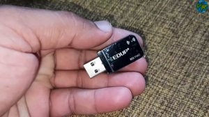 Adaptador EDUP wi-fi USB 3.0 1300mbps 2.4ghz 5.8ghz B+G+N+AC 160MHZ IPV6