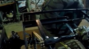 САМОДЕЛЬНЫЙ ВЕЗДЕХОД НАФАНЯ IV/ДВИГАТЕЛЬ LIFAN 18.5/РАБОТА ТРАНСМИССИИ.