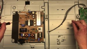 LG 40LF630V доработка БП EAX66163001 телевизора  после замены подсветки, уменьшаем ток LED