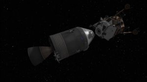 The Mission of Apollo 10 in Kerbal Space Program