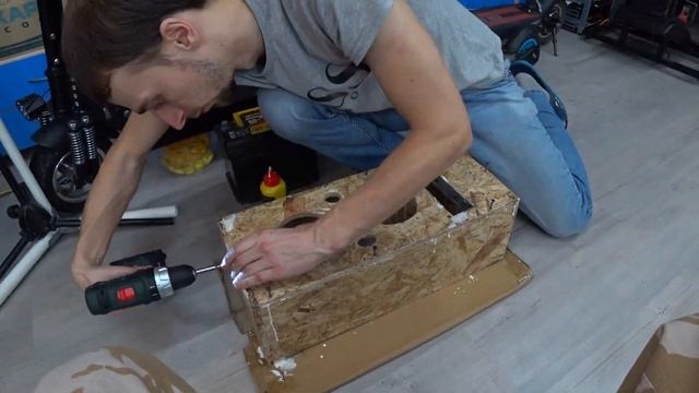 ? КОЛОНКА ИЗ АВТОМОБИЛЬНЫХ ДИНАМИКОВ И МАГНИТОЛЫ (Часть 1) ? смотреть онлайн