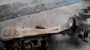 VW TOURAN 1.9TDI HOW TO CHANGE ELECTRIC STEERING RACK