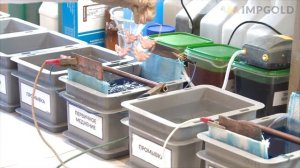 Золотистое бронзирование цинковых сплавов ЦАМ (ZAMAK)