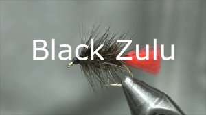 Как связать нахлыстовую мушку Black Zulu Fly
