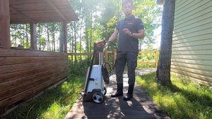 Обзор мойки STIHL RE 170.