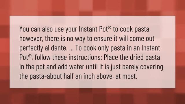 How long does it take to cook egg noodles in an instant pot? смотреть онлайн