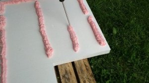 Как наносится клей-пена на лист пенополистирола, штукатурный фасад на каркасном доме