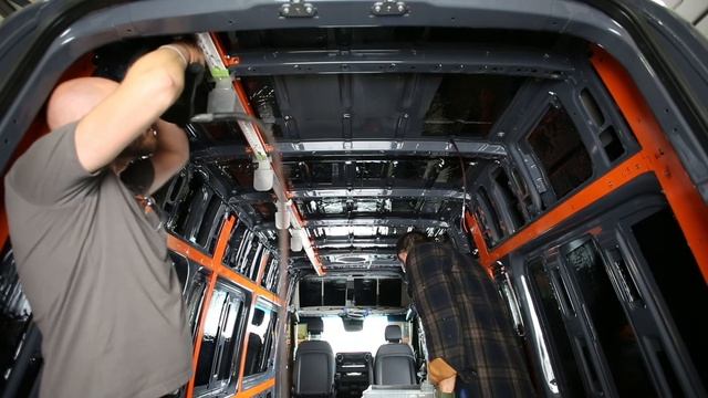 CEILING STRUTS INSTALL from Adventure Wagon for Sprinter 170 смотреть онлайн