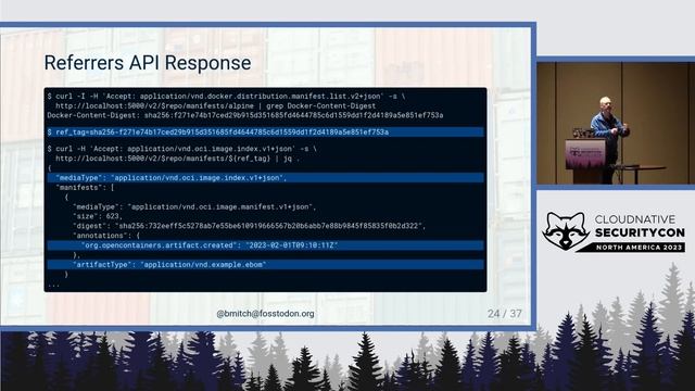 Modifying the Immutable: Attaching Artifacts to OCI Images - Brandon Mitchell, BoxBoat смотреть онлайн