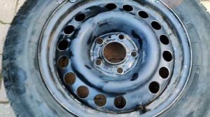 Подготовка колес к продаже, как заработать, на колесах. Как покрасить диски баллончиком.