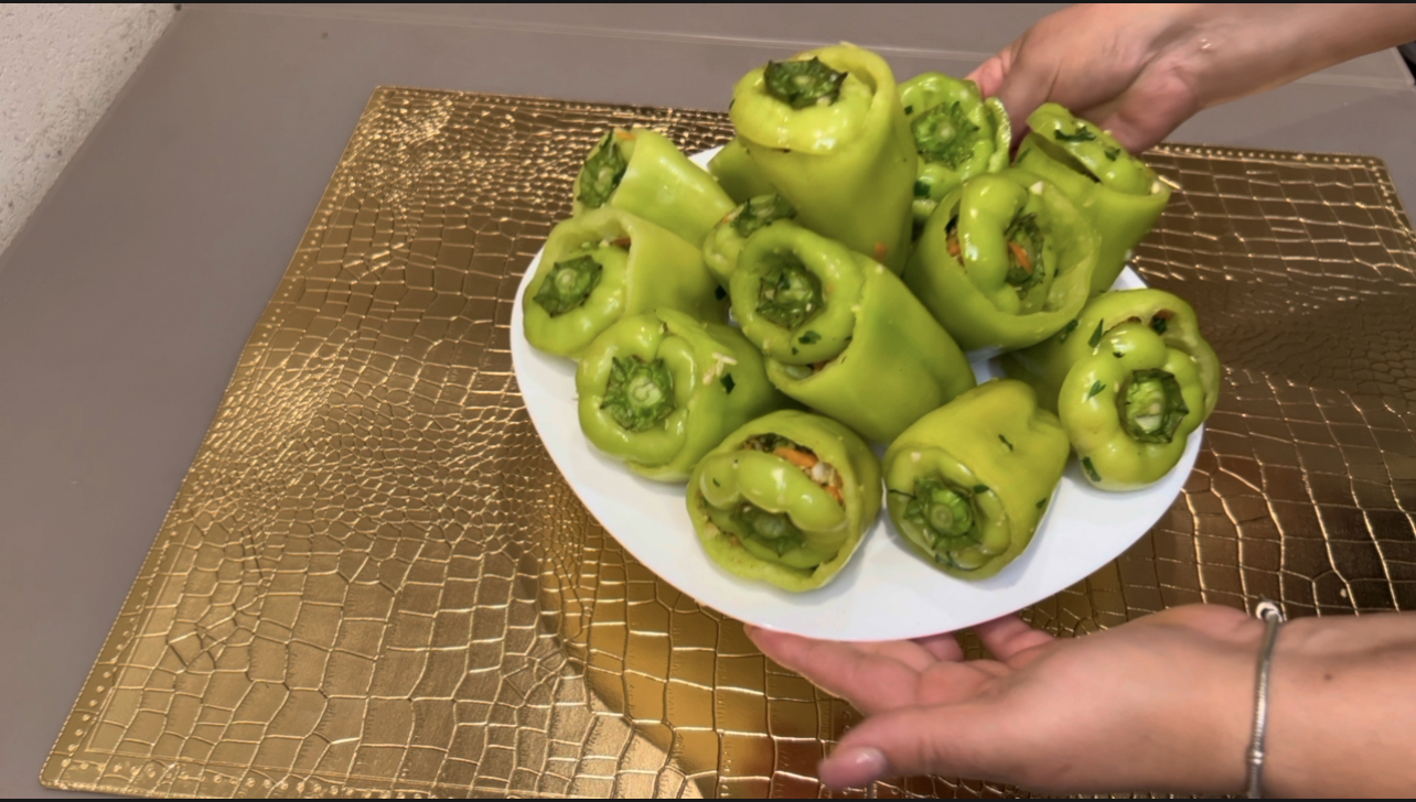 СОЛЕНЬЯ ИЗ ФАРШИРОВАННЫХ ПЕРЦЕВ#соленья#домашняясоленья#соленьяизперцев