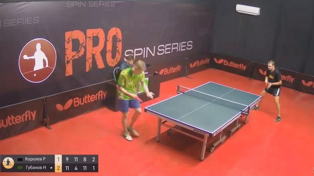Pro Spin Series. 14.10.2020г. Королёв Р. - Губанов Н. смотреть онлайн