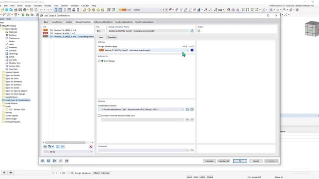 [EN] FAQ 005294 | Как мне включить коэффициент (ы) перенапряжения, Ω-o, в комбинации нагрузок ASC.. смотреть онлайн