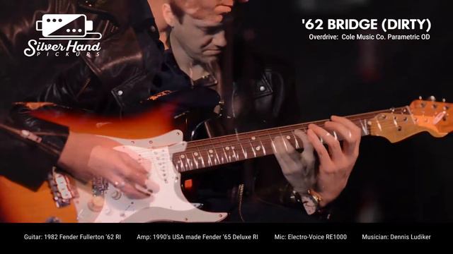 Silver Hand Pickup's "62 Strat bridge" (dirty) смотреть онлайн