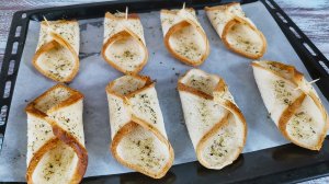 Вкусная и необычная закуска вместо бутербродов