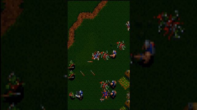 #Warcraft: Orcs & Humans Menu Battle 4 #classicgaming #pcgaming #rtsgaming