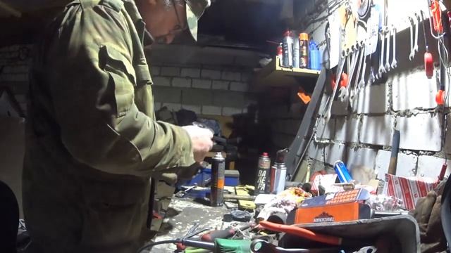 Снял стартер заменил щеточный узел