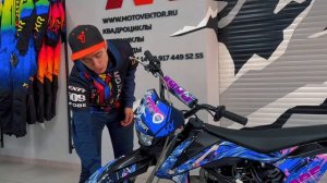 ОБЗОР НА ТЯГОВИТЫЙ ПИТБАЙК SSSR CORE 125 A 17/14 #SSSR