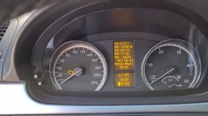 Mercedes Viano w639 ESP off Rollenprüfstandmodus