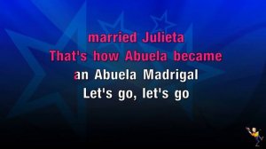 The Family Madrigal - Encanto (Karaoke Version)