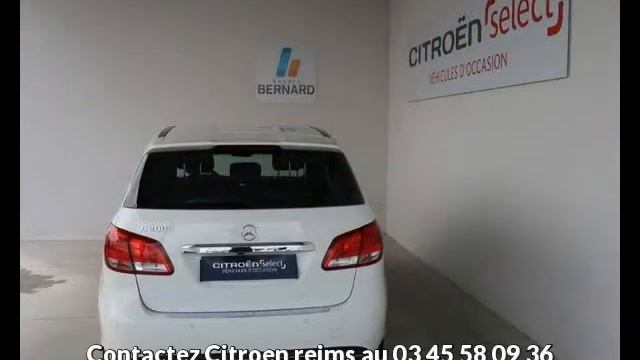 Mercedes classe b 200 occasion visible à Reims présentée par Citroen reims смотреть онлайн