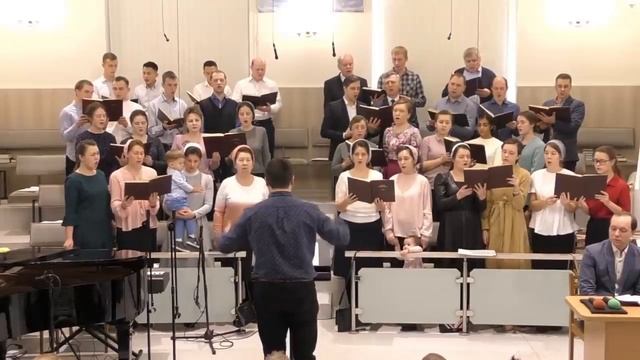 Благодать Господня и любовь Отца | Христианское пение хора | г.Барнаул МСЦ ЕХБ смотреть онлайн